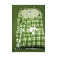 アズワン 介護つなぎ グリーン Lサイズ 10枚入 68-4096-39 1箱(10枚)（直送品）