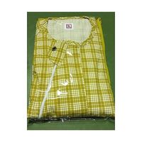 アズワン 介護つなぎ イエロー 3Lサイズ 10枚入 67-6638-63 1箱(10枚)（直送品）