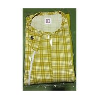 アズワン 介護つなぎ イエロー Lサイズ 10枚入 68-4096-43 1箱(10枚)（直送品）