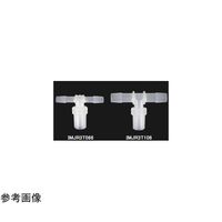 アイシス PP R1/4オスネジ付きT型アダプター 軟質チューブ内径6.5mm(1/4”)用 10個入 IMJR3T066 1袋(10個)（直送品）