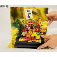 アズワン 迎春飾り 扇 65-8118-64 1セット（直送品）
