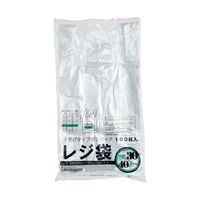 紺屋商事 【ケース販売】 レジ袋 半透明 東30西40号 260(390)×480 100枚×20パック入 723230 1箱(2000枚)（直送品）