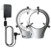 ズーム式実体顕微鏡 ズン太2 + LEDリング照明(スタンダード)+ 乾電池電源 YS02Z2+SIMPLE5+TK8 1セット（直送品）