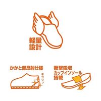 阪神素地 フェルトスパイクシューズハイカットモデルマジック LLLサイズ グレー TS-923 1足 67-4889-31（直送品）