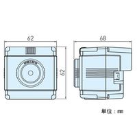 チノー TPseries 小形熱画像センサ 体表面温度チェッカー TP-L0260ET 1個 67-4916-99（直送品）
