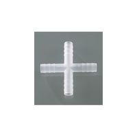 アイシス PVDF X型コネクター 適用チューブ内径 10mm 10個入 67-5202-85 1袋(10個)（直送品）