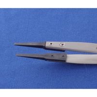 アズワン ファイバーチップピンセット 128mm 67-5232-52 1本（直送品）