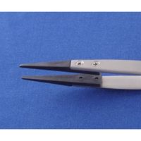 アズワン ファイバーチップピンセット 130mm 67-5232-53 1本（直送品）
