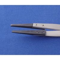 アズワン ファイバーチップピンセット 130mm 67-5232-55 1本（直送品）