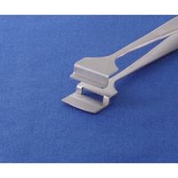 アズワン フラットピンセット 130mm 67-5232-61 1本（直送品）