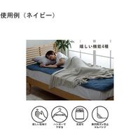 イケヒコ・コーポレーション 敷パット シングル 約100×200cm ブラウン 67-5721-98 1個（直送品）