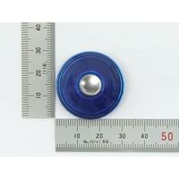 共立電子産業 丸型キャスター 青色 KP-15CAS-B 1個 67-5284-58（直送品）