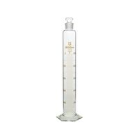 アズワン 有栓メスシリンダー 500mL JCSS校正証明書付 1-1960-10-24 1個（直送品）