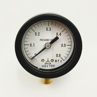 アズワン 小型圧力計A形 φ40 R1/8 JCSS校正証明書付 1-7514-04-24 1個（直送品）