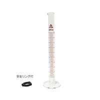 アズワン メスシリンダー 20mL(硬化ガラス)JCSS校正証明書付 6-231-03-24 1個（直送品）