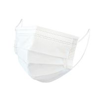 サージカルマスク Sサイズ 白 1ケース(50枚入×40箱入)(ASTM F2100ー19基準品) FV-MS-007（直送品）