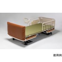 特殊衣料 ヘッドボードクッションカバー ブラウン 103 1個 64-9603-65（直送品）