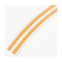 紺屋商事 PPバンド手仕事用 15mm×10m 白オレンジST色 1121008 1個 65-3905-18（直送品）