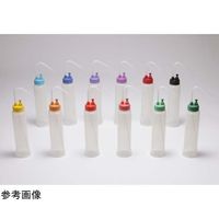 安元化成 NT洗浄瓶B型スリム パープル 400mL 12本入 65-4251-12 1箱(12本)（直送品）