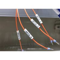 セフティデンキ スーパーピタットチューブ 白 200m 3.6mm SPTF3.6-1-200 1巻(200m) 65-5532-55（直送品）