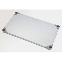 PROFACE グレートソリッドガルバシェルフ5段セット 幅61×奥行35×高さ182cm 67-8167-76 1セット(2梱包)（直送品）