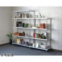 PROFACE グレートソリッドガルバシェルフ5段セット 幅91×奥行35×高さ182cm 67-8167-77 1セット(2梱包)（直送品）