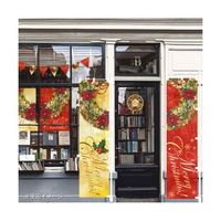 アズワン クリスマスリース のぼり45×180cm ゴールド 67-8944-11 1枚（直送品）