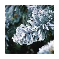 アズワン デラックススノークリスマスツリー グリーンホワイト 高さ150×幅100cm 67-8937-35 1本（直送品）