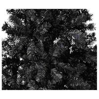 アズワン PVCクリスマスツリー ブラック スタンダード 高さ240cm 67-8937-64 1本（直送品）