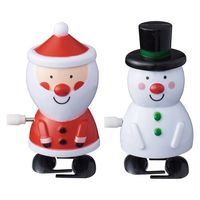 アズワン トコトコ サンタ&スノーマン 24個 67-8944-66 1セット(24個)（直送品）