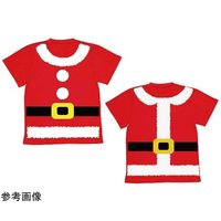 アズワン クリスマスTシャツ(男女兼用) ガール 67-8944-30 1枚（直送品）