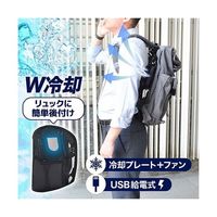 サンコー ひんやりュック RSPCERSBK 1個 67-9274-48（直送品）