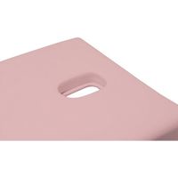 フィフティ・ヴィジョナリー 診察台ベッド [有孔タイプ] 65ー70 ピンク FV-215B-P-W65-H70 1台 67-9286-07（直送品）