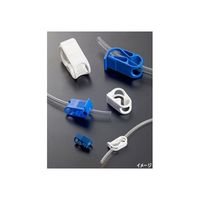 アイシス カラフルラチェット式チューブクランプ L ポリエステル 白 10個入 68-0501-20 1袋(10個)（直送品）