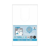 オザックス 片手で簡単取り出しポリ袋12号 1ケース(200枚×40袋) 465130 1ケース(8000枚) 68-0506-38（直送品）