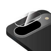 Google Pixel 9 レンズ保護ガラスフィルム 「GLASS PREMIUM FILM」 レンズ単体型 超透明 高透過約95%（直送品）