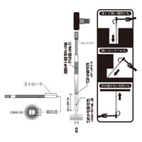 須佐製作所 マグネット付万能釘打器 小170 4081477 1本