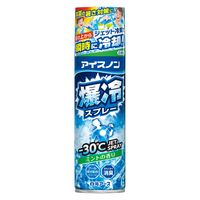 白元アース アイスノン 爆冷スプレー ミントの香り 大容量330mL 1セット（5本）