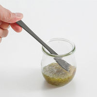 貝印 スプーン シリコーン製 食洗機対応 グレー DH8098 1個