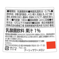 南日本酪農協同 [冷蔵] デーリィ サワーメロン 180ml×5本 4902986310530 1セット(5本)（直送品）