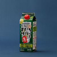 國盛 今夜のすだちサワーの素 パック 500ml 1本 中埜酒造 リキュール 割り材