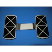 リンテック21 業務用冷蔵庫ストッパーP(4個入り) MS-801GLP 1セット(4個) 64-3279-91（直送品）