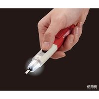 長谷川電機工業 低圧用検電器 防水タイプ ライト付 AC/DC(交流・直流両用) HTE-700DL 1台 64-3881-56（直送品）