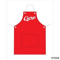 太陽被服 カープ 赤デニムエプロン CARP-4 1枚 65-9193-74（直送品）