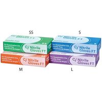 Ciメディカル CiニトリルグローブFT(PF) SS 100枚入 63-4156-96 1箱(100枚)（直送品）