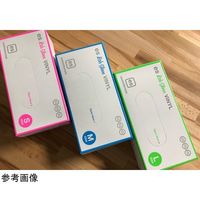 イマムラ esラボグローブビニール Mサイズ 100枚入 ES-04703-02 1箱(100枚) 67-4865-38（直送品）