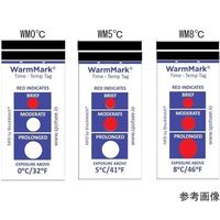 アイピー技研 ウォームマーク 温度・時間検知ラベル WM10°C 10枚入 65-1845-36 1ケース(10枚)（直送品）