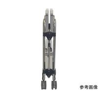 トクヤマ ステンレス(SUS430)折りたたみ式ワゴン763*505*958ー3段 FEAM-3 1台 64-8521-19（直送品）