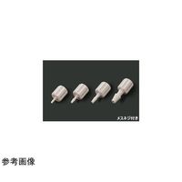 アイシス PEEK 1/4ー28UNFメスネジ付きアダプター 軟質チューブ内径2.0mm OM1065F 1個 65-6891-70（直送品）