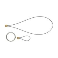 水戸工機 セーフティーループ(からみ防止タイプ) ブラック SLK-140B 1本 62-3535-72（直送品）